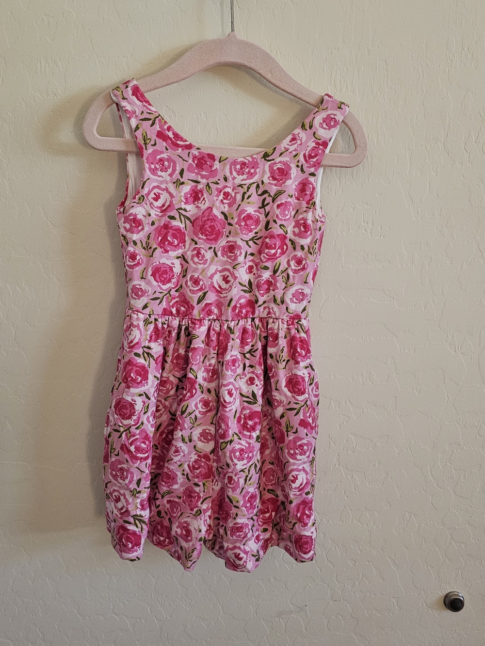 SweetHoney Short Leggy Romper - Covered In Roses 4T